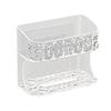 Wall-Mounted Double-Layer Tissue and Face Towel Holder for Bathroom