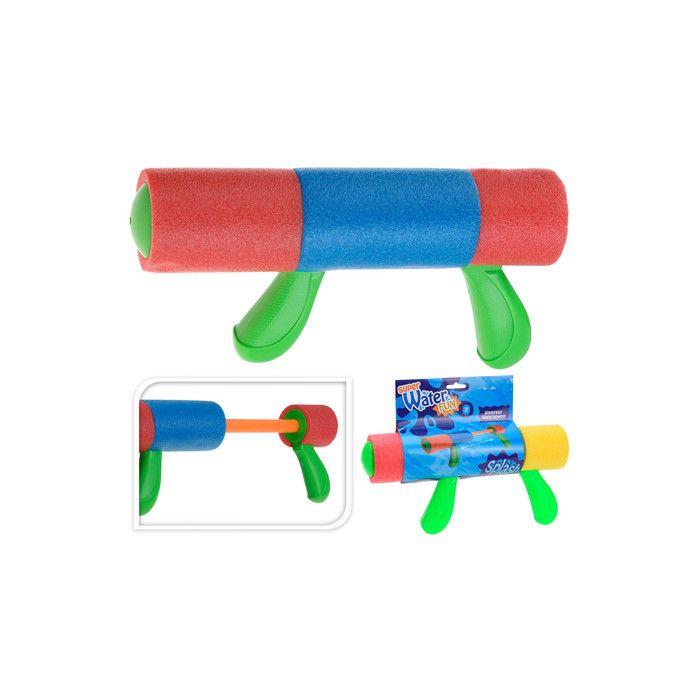 Jouet - PROVENCE OUTILLAGE - Fusil à eau avec poignée - Extérieur - 30cm - Enfant - Bleu