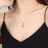 Lindon Women Copper Alloy Zircon Necklace Pendant For Women Party Gifts Fashion Gift