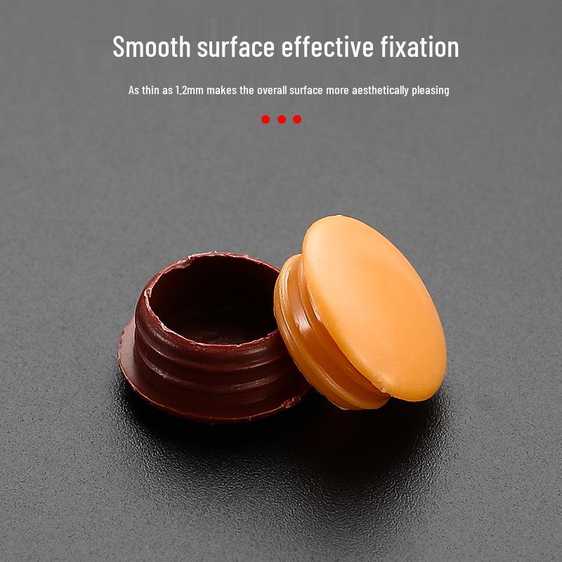 Universeller Runder Dekoplastikstopfen für Möbelscharniere und Schraubenlöcher