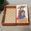 Petit De Marseilly Tarot Deck, 78 Pcs Cute Chibi Marseille Tarot Cards In Rigid Box Double-embossed Cardstock 12*7cm
