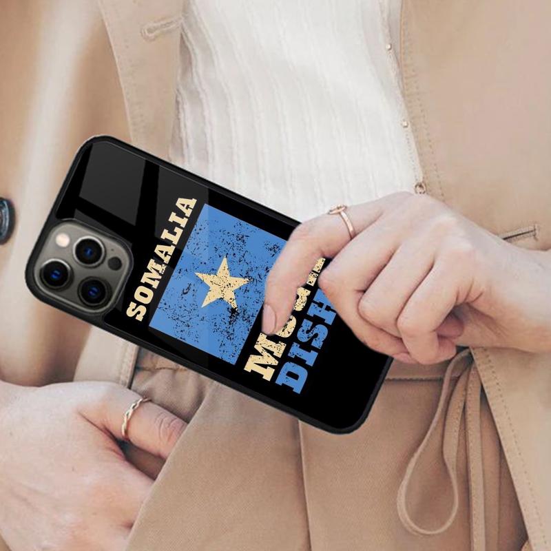 Somali Somalia National Flag Magnetic Phone Case For APPLE iPhone 17 Air 16 14 13 12 Pro Max 15 Plus Wireless MagSafe Cover
