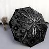 1 PC Automatic Folding Umbrella - Cartoon Pattern, Portable & Foldable Design with 8 Ribs, Christmas Birthday Gifts