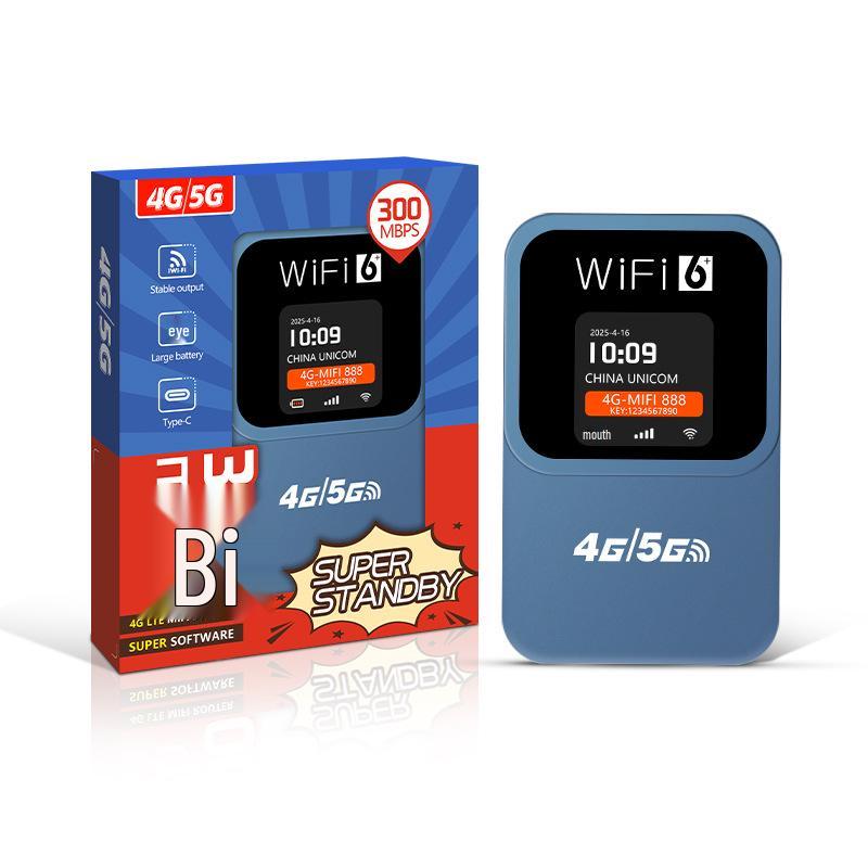 

Portable 4G MIFI Router for Europe, Africa, & South America - Mobile Car WiFi Hotspot 1 Unit