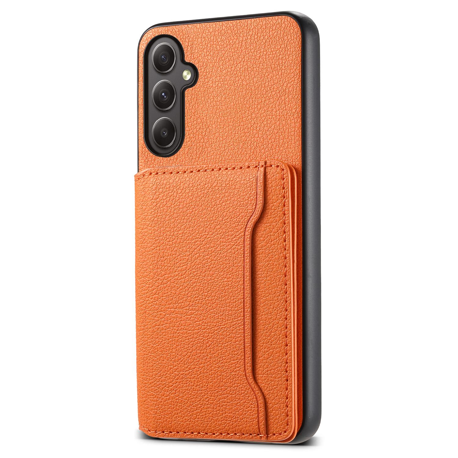 Orange Leather