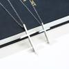 Immanuel Lover Cross Pendant Jesus Necklaces For Women Men Couple Silver Color Stainless Steel Religious Jewelry