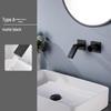 Concealed Digital Display Waterfall Basin Faucet