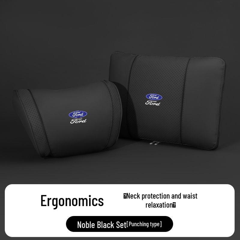 Ford Mondeo, Focus, Explorer, Taurus, Edge Lumbar Support, Headrest & Neck Pillow