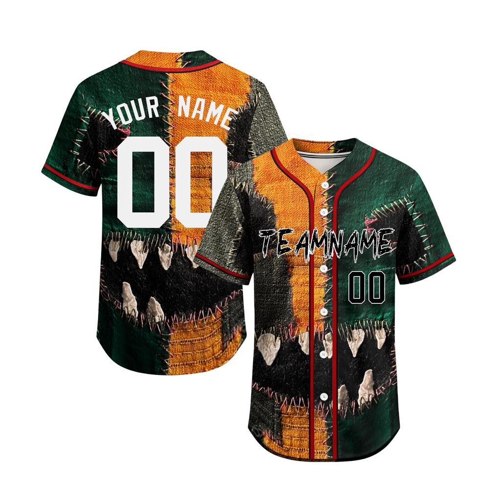 Custom Baseball for Men Women Unisex Halloween Costume Sports Top