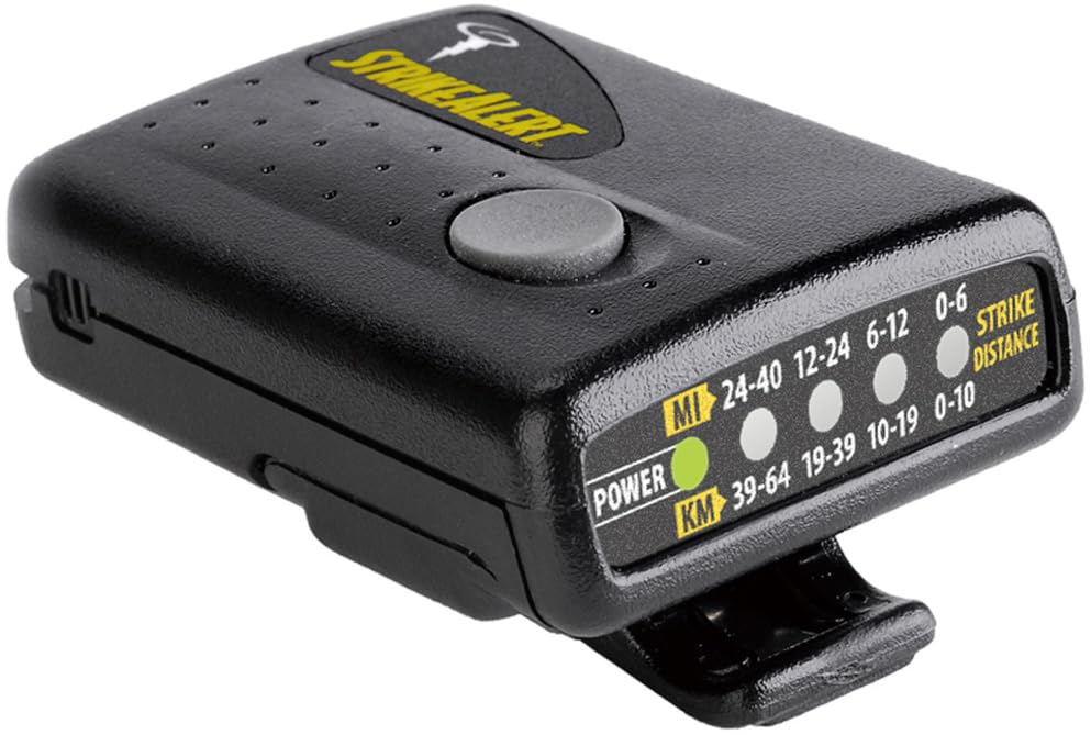 

Outdoors Technologies Portable Personal Lightning Alarm (Lightning Detector) StrikeAlert N (StrikeAlert) [Genuine Japanese Product] HSA520N