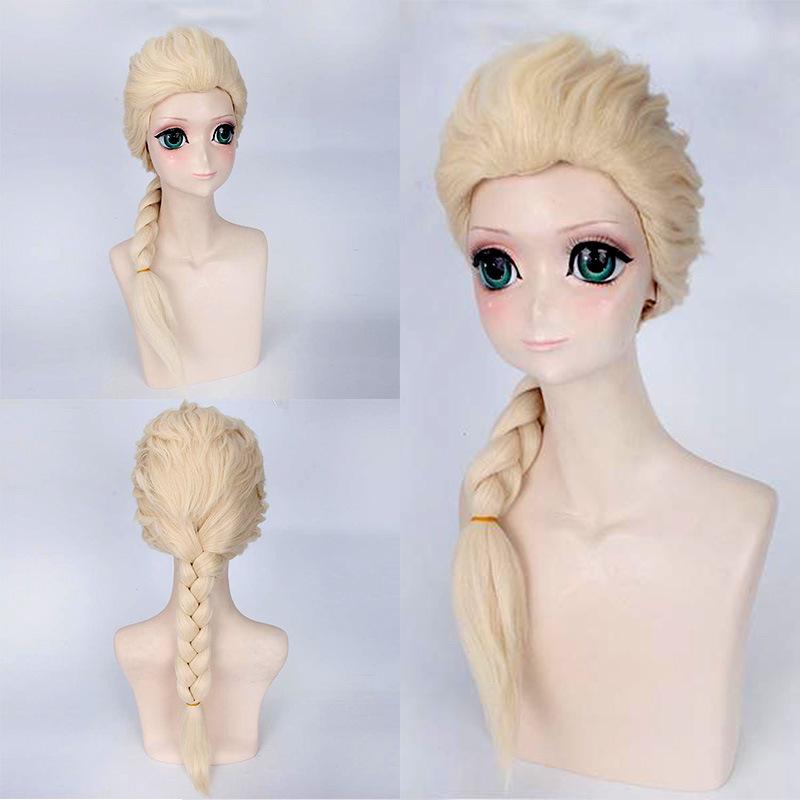 Adult Frozen Anime Cosplay Halloween Wedding Dress for Stage Performance