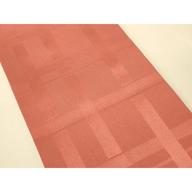 Used Heiwaya Kimono - Authentic Chikuzen Hakataori, double-sided, half-width obi, stripesvariable lattice, pure silk, masterpiece CABK6279ak