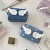 Y2k Korean Style Storage Bag Desktop Storage Cloth Stationery Bag  Stationery Supplie