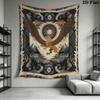 Tribalism animal Wall Tapestry Aesthetic Wall Hanging Printed Fabric Blanket Decorative Tapestries for Bedroom Living Room Home Decor