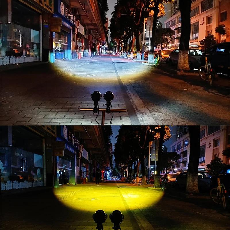 Motorcycle Fog Light Brighter Lamp Off Road Driving Light Off Road For ATV UTV Truck 4x4 F800GS F700GS Auxiliary Light