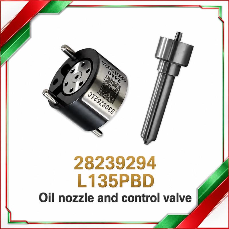 Control Valve 28239294 Injector Nozzle L135PBD Combination Kit For EJBR00504Z EJDR00504Z EJBR503Z Injector Engine Parts LD1342