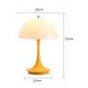 Modern Bedside Mushroom Table Lamp Bedroom USB Rechargeable LED Night Light Room Dining Table Decorative Table Lamp Lighting