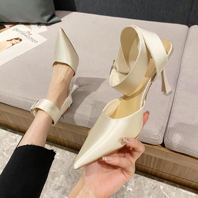 

Fashion New Sexy Women Fashion Sweet Beige High Heel Pumps for Party Lady Casual Black Comfort High Heel Office Shoes Zapatos De Mujer 39 бежевый
