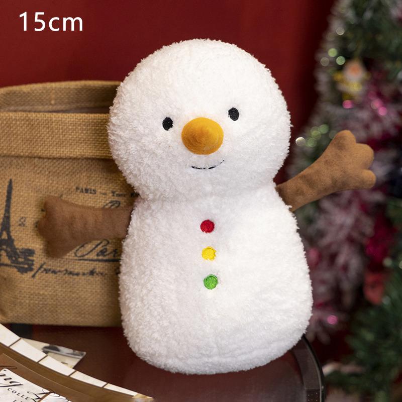 Christmas Decoration Toys Cute Gingerbread Man Plushie Toy Doll Cartoon Soft Anime Toy Pillow Home Decor Kids Gift