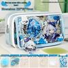 Large-Capacity Transparent Pencil Case for Girls - Souvenir Set