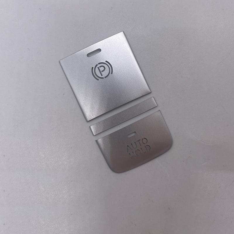 Electronic handbrake P gear button decoration metal sticker Car interior decoration products for Nissan Pathfinder 2024
