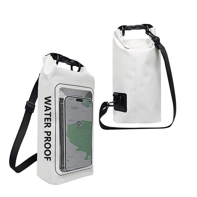 2L Wasserdichter Trockensack für Schwimmen Kajakfahren Trekking Rafting Surfen Bootfahren Tragbarer Touchscreen Outdoor Aufbewahrungsrucksack