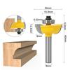 3pcs/set Glass Door Plank Wood Working Tools Curboard Cutter Router Bits 1/2 Shank 12mm Shank 8mm Shank T Type Ballnose