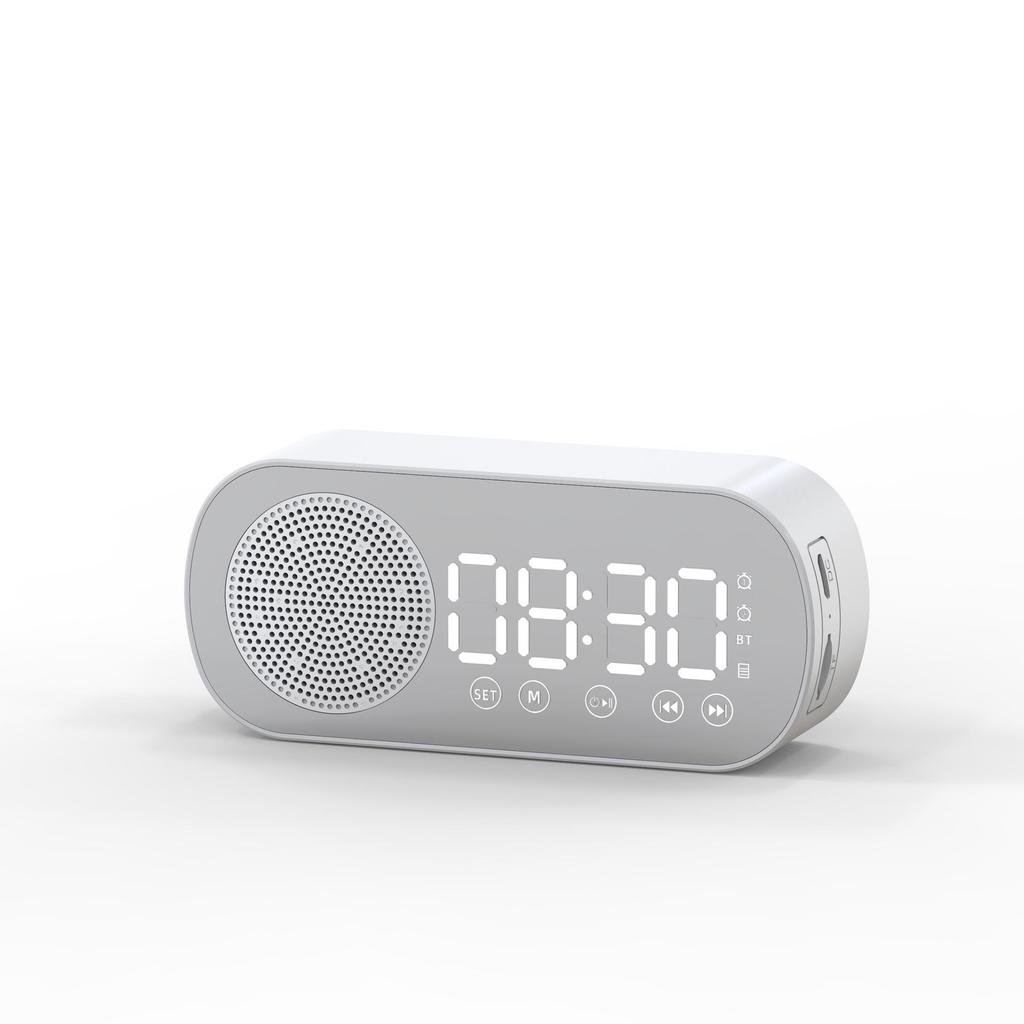 Bluetooth Clock Speaker Z7: Smart Desktop Alarm with Deep Bass.