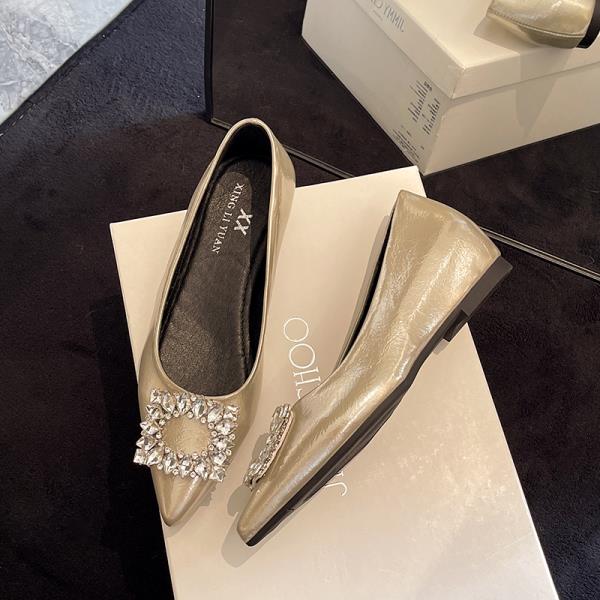 Fashion Pointed Toe Shoes Woman Comfortable And Elegant All-Match Female Footwear Increas Height Clogs Platform Autumn Dress Boat Creepe