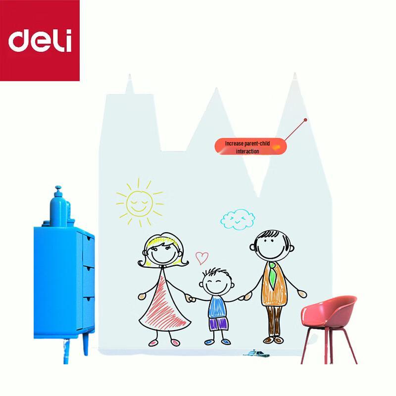 Deli Self-Adhesive Erasable Whiteboard Wall Sticker
