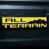ALL TERRAIN Modifizierte Autoaufkleber Metallembleme für Off-Road Pickups