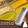 Rechteckige Kuchenform Aluminiumlegierung Tiramisuform Kuchenbackblech Antihaftbeschichtung Dessert-Herstellungsform mit abnehmbarem Rand zum Backen