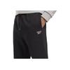 Reebok Comfortable Lace-Up Knitted Workout Pants Men Bottoms Black GT5802