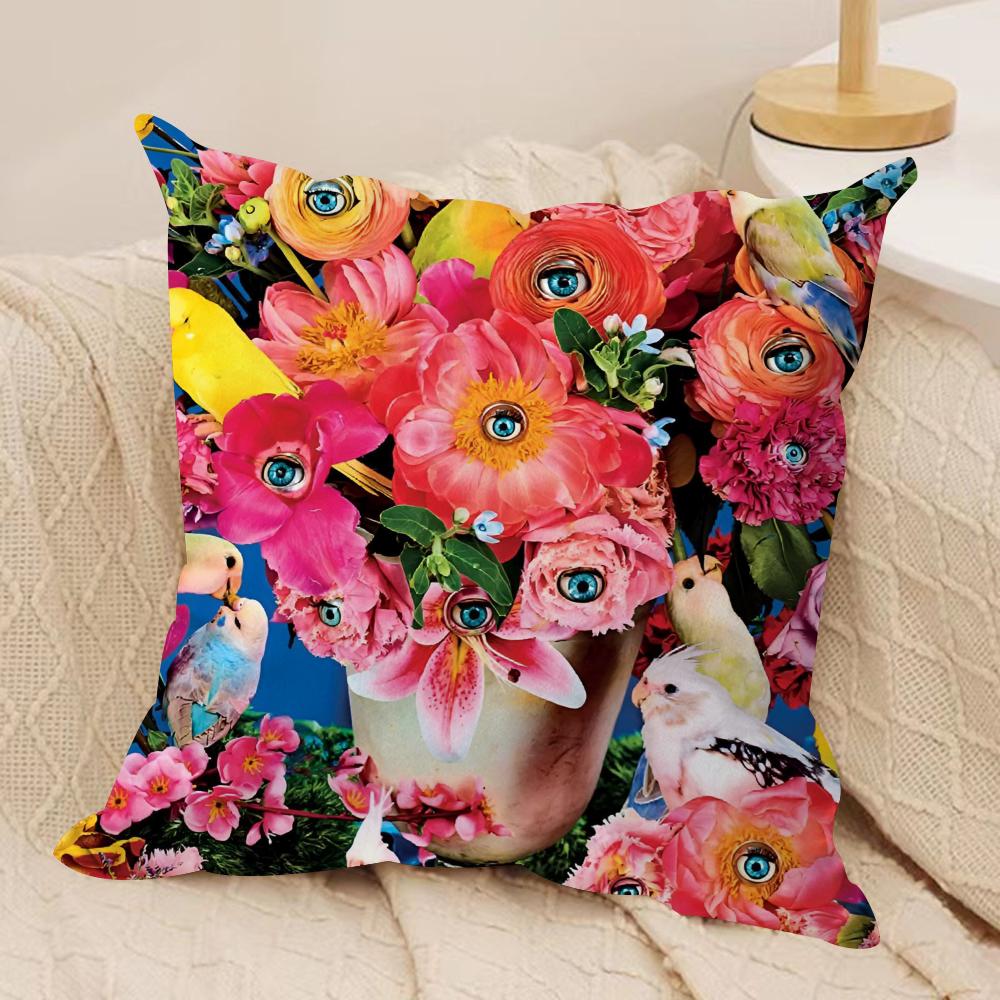 Fashion T-Toiletpaper Cushion Cover Soft Plush Fabric Double-Sided Printed Sofa Cushion Cover for All Seasons Home Decor Gift