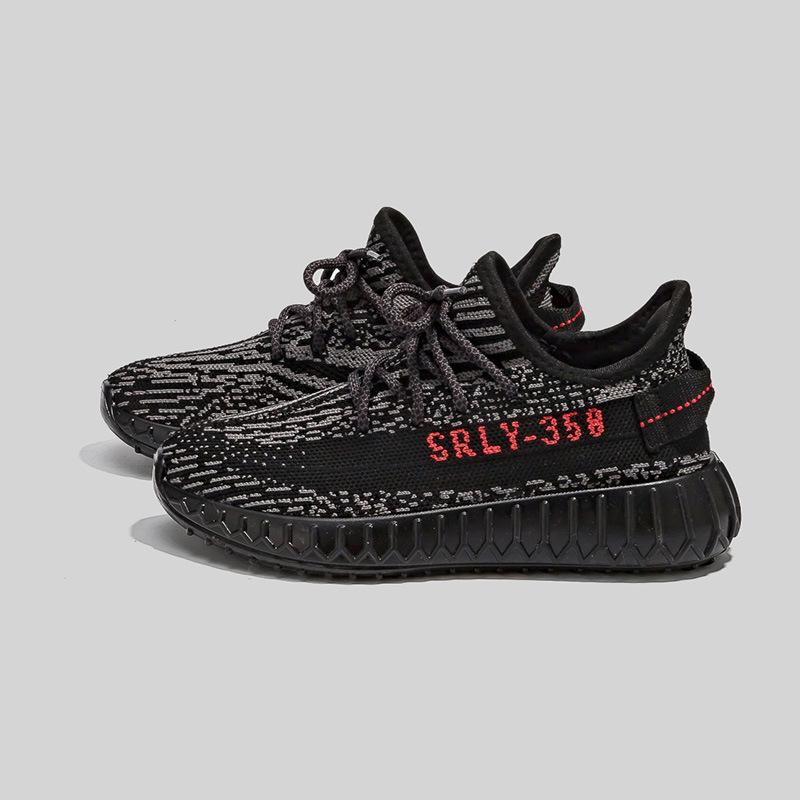 Pantofi de cuplu pantofi de cocos fund de popcorn adidași tricotati cu musca pantofi de alergare casual versatili noi pentru femei 2025