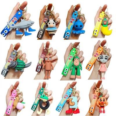 VCSSEOIWA TUNTON SAFOUR Keychain Italian Brain Lot Key Pendant Cartoon Silicone 3D Printed New
