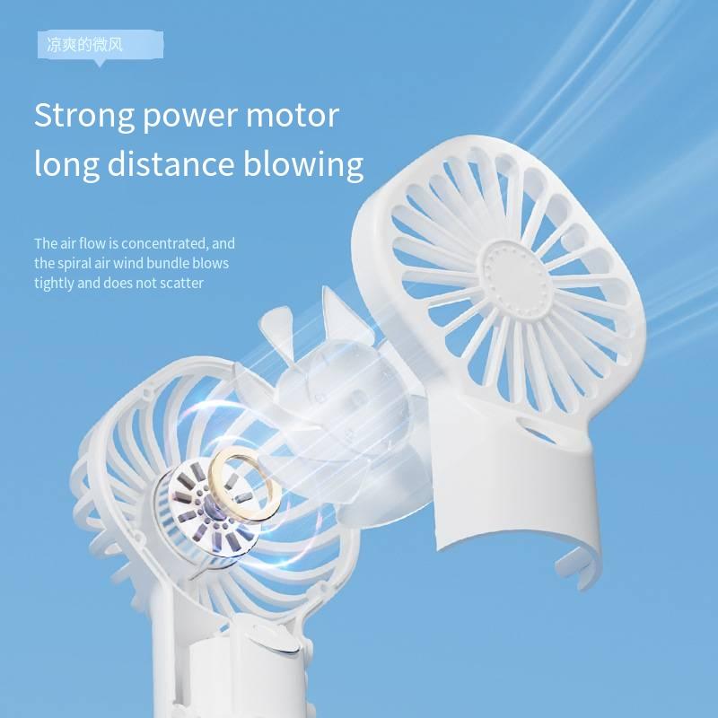 New Models Handheld Mini Fan USB Rechargeable Portable Humidifier Mist Cooler Cooling Spray Humidifier Fan for Home/Office/Dorm