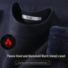 Men's Thickened Fleece Pullover Sweater