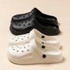 Breathable Thick-Soled Closed-Toe Beach & Garden Shoes for Men & Women - Comfortable Summer Couple Style Slippers