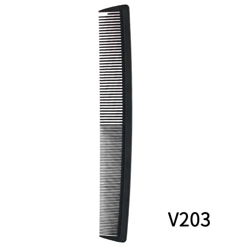 5 Pieces Black Anti-static and heat-resistant hairdressing comb Portable Styling for Men Women