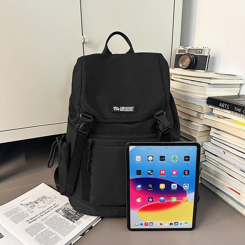 Жіночий рюкзак Чоловічий рюкзак великої місткості для подорожей на відкритому повітрі Нейлоновий студентський шкільний рюкзак