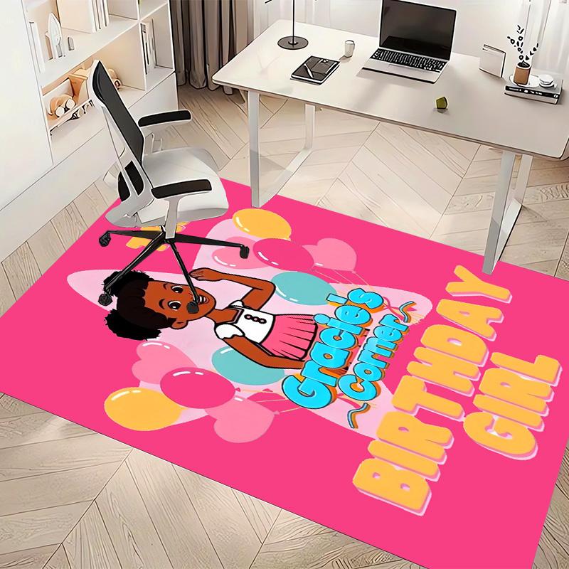 Gracie's Corner1 Printed Absorbent Washable Carpet, Non-Slip Bathroom Mats, Kitchen Rugs, Yoga Mat,Living Room Entrance, Camping Picnic Rugs