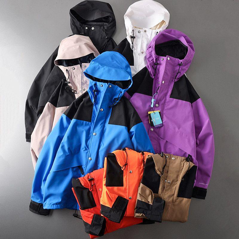 Jacket Outerwear Men's Fashion Brand High Street Windproof Waterproof Trench coat Foreign Trade Men's American Functional Mountain Cargo Jacket