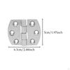 Stainless Steel Door Hinge,RV Gate Hinge Easy Installation 270° Rotation Boat Hatch Hardware for