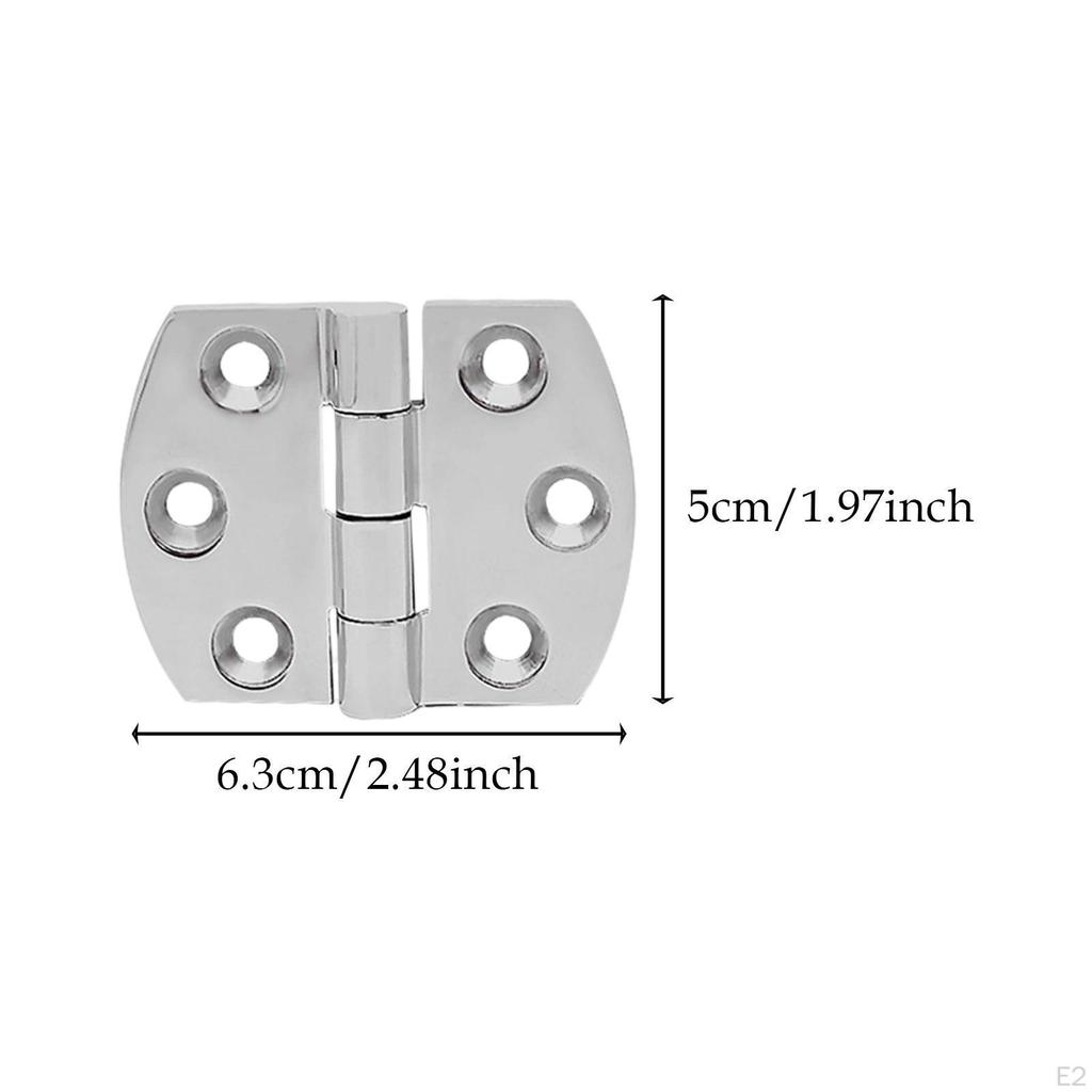 Stainless Steel Door Hinge,RV Gate Hinge Easy Installation 270° Rotation Boat Hatch Hardware for