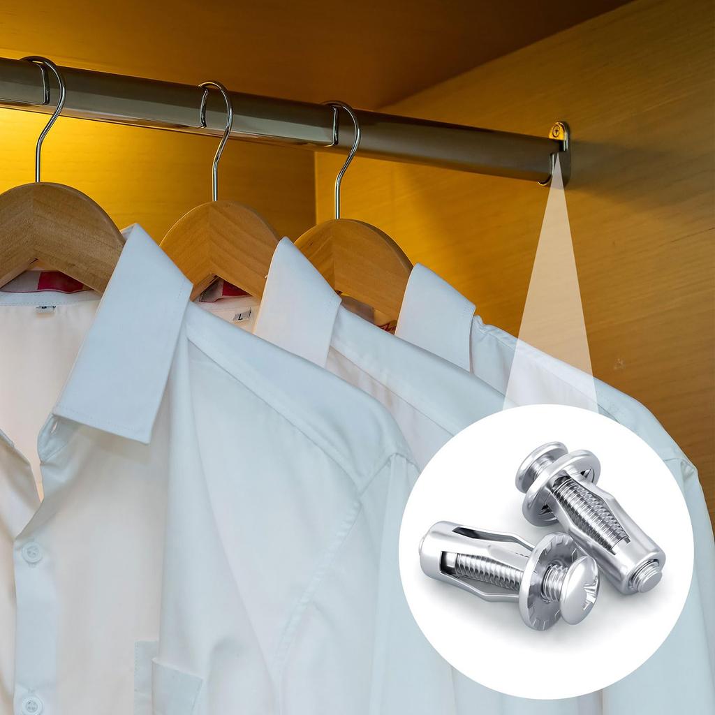 M4-M6 Petal Screws Anchors Lock Bolt Nut Metal Rivet Nut Expansion Plugs Jack Nuts Fixing Screw Rivetnut Clamp Wall Fasteners