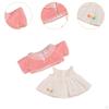 Roupas de boneca de pelúcia de 13 polegadas, fantasias, brincadeira de faz de conta, moda, fofas, confortáveis, acessórios de pelúcia