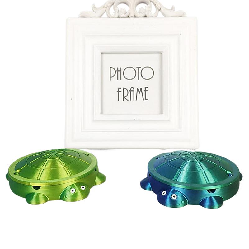 3D-Printed Turtle Sandbox With Lid Turtle Jewelry Storage Box Turtle Decor Turtle Ornaments Attract Wealth And Good Fortune Gift