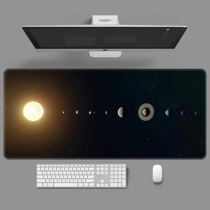 Extra Large Starry Sky Gaming Mouse Pad – Non-Slip, Thick for Dormitory or Office