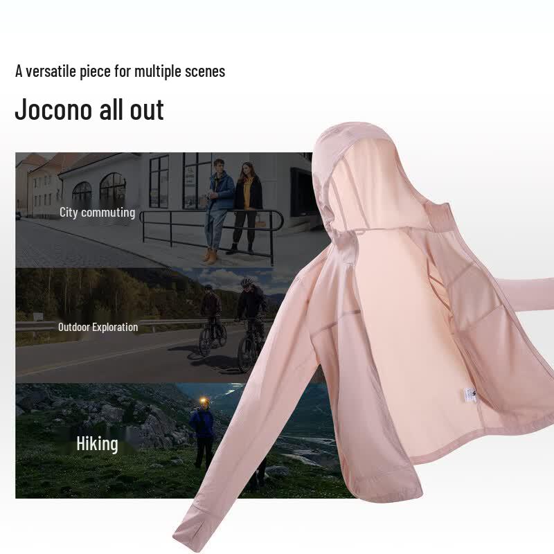 CAMEL Women's Cooling Breathable Water-Repellent Sun Protection Hoodie